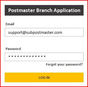 postmaster application help